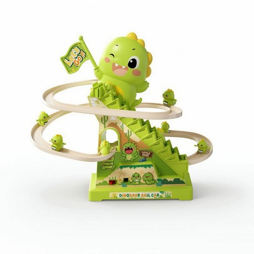 Pista elettrica con dinosauri - elettrica,