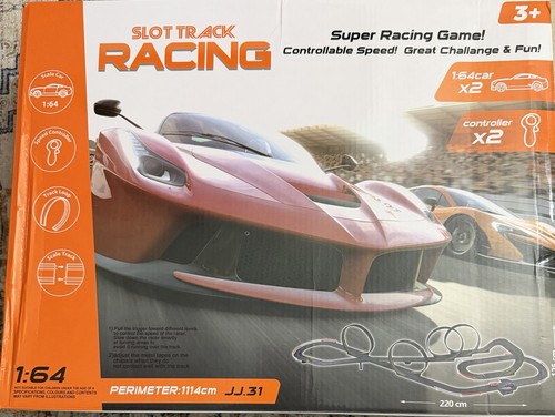 Slot car race - slot, set