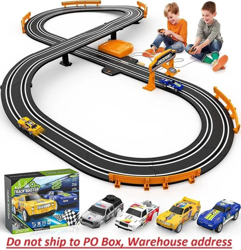 Slot car race track - set, pista