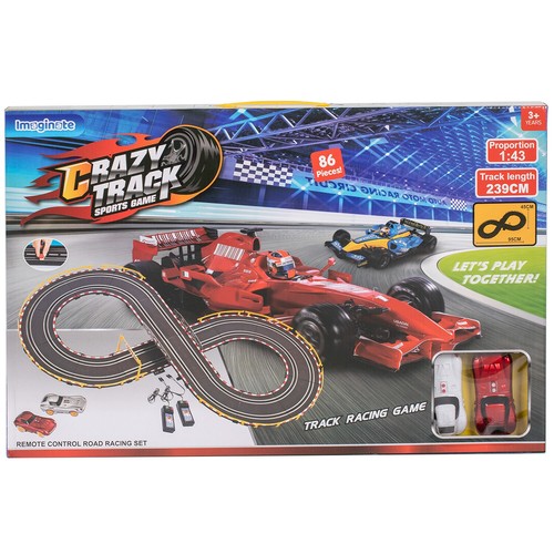 Pista elettrica corsa - corsa, su