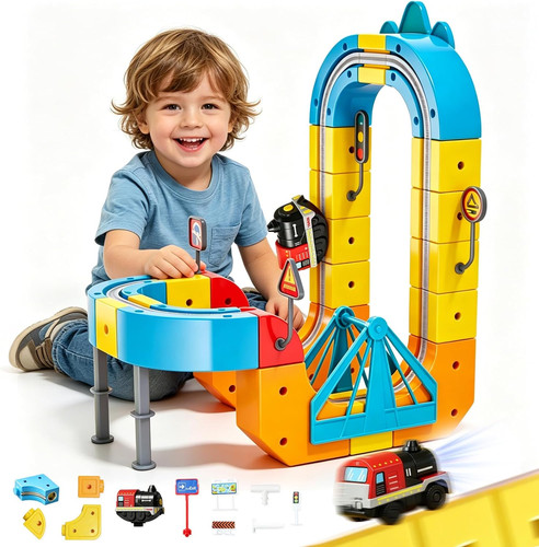 Set trenino elettrico per - set,